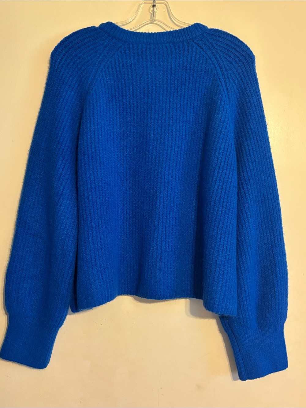 CeCe Blue Button-Front Women's Sweater Cardigan - Picture 2 of 2